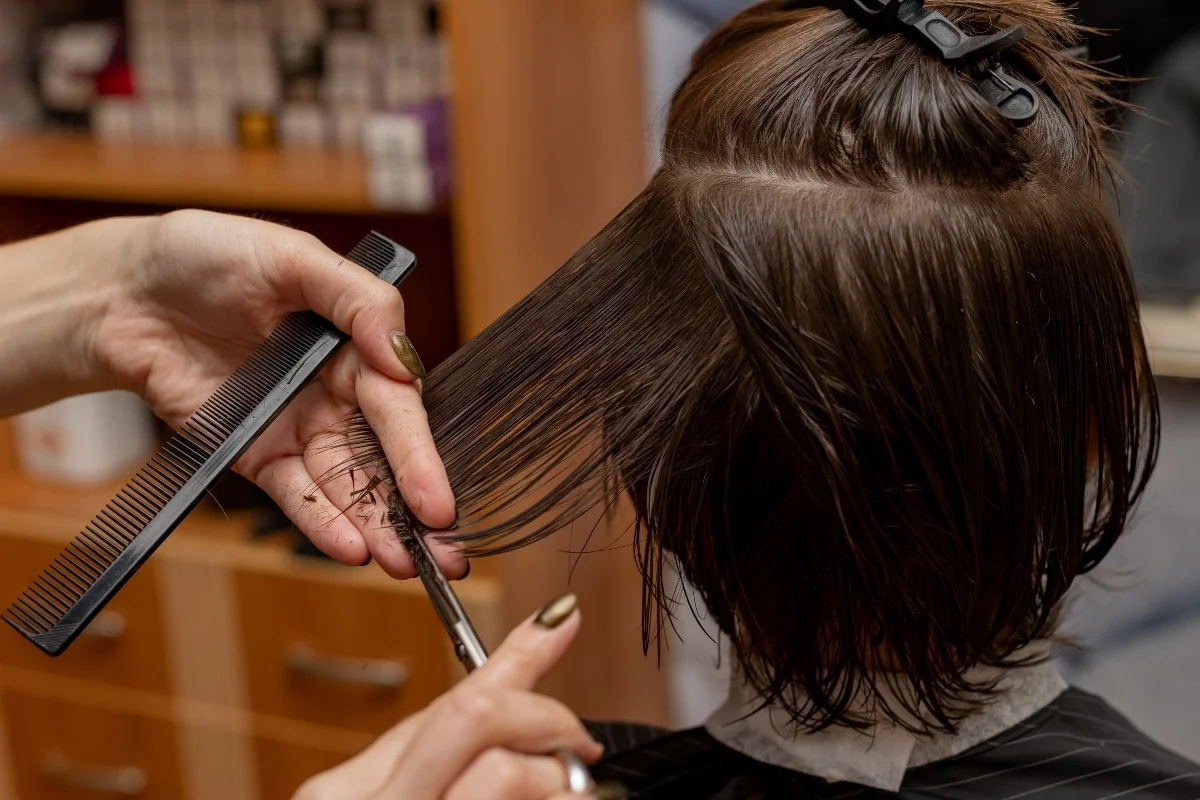 Corte de cabelo feminino